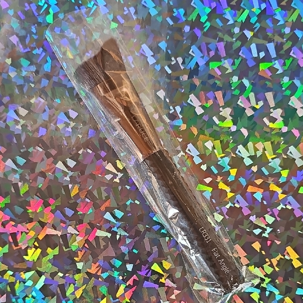 Black Handle Makeup Brush with Rose Gold Ferrule - Home Party Supplies